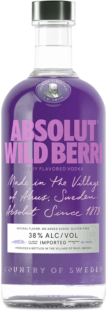 bottle of wild berri