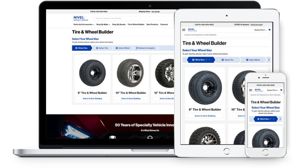 Tire & Wheel Builder Preview